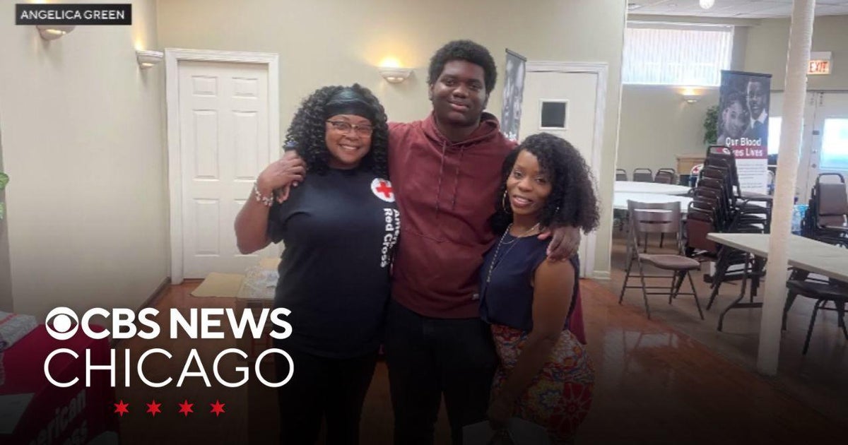 Red Cross volunteer with sickle cell disease shares why he helps give back
