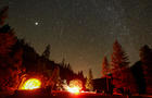 Geminid Meteor Showers in California 