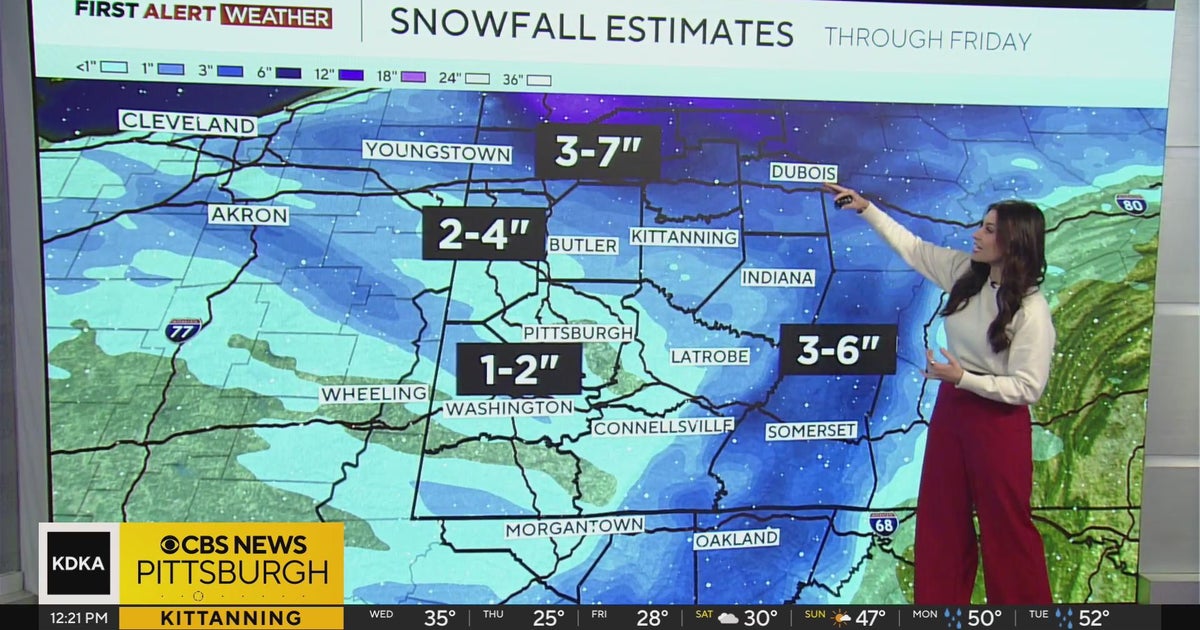 KDKA-TV Afternoon Forecast (12/4) - CBS Pittsburgh
