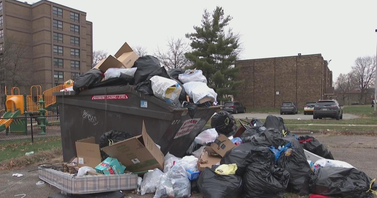 Trash pile raises concerns at New Kensington apartment complex