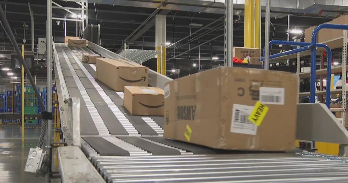 Inside an Amazon fulfillment center as holiday shopping rush approaches