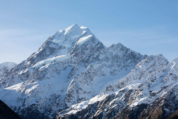 Mount Cook National Park In New Zealand 