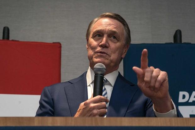 GOP Gubernatorial Candidate David Perdue Holds Election Night Event In Atlanta 