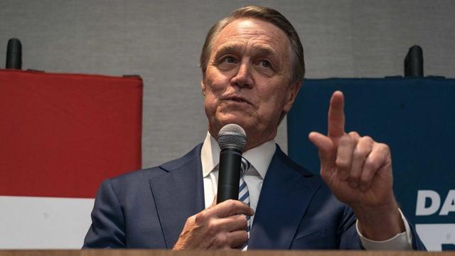 GOP Gubernatorial Candidate David Perdue Holds Election Night Event In Atlanta 