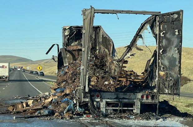 Dublin chocolate truck fire 