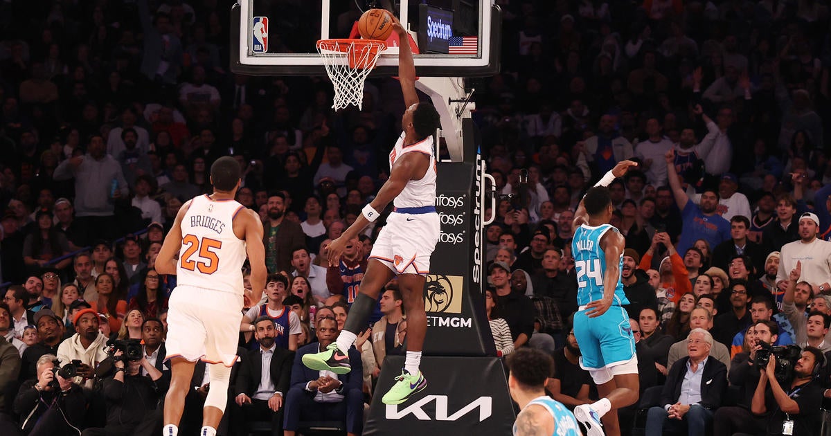 Karl-Anthony Towns, OG Anunoby and Jalen Brunson combine for 76 points in Knicks’ rout of Hornets