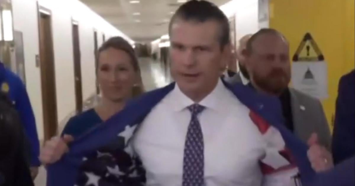 Hegseth arrives on Capitol Hill for more meetings with senators, expresses confidence