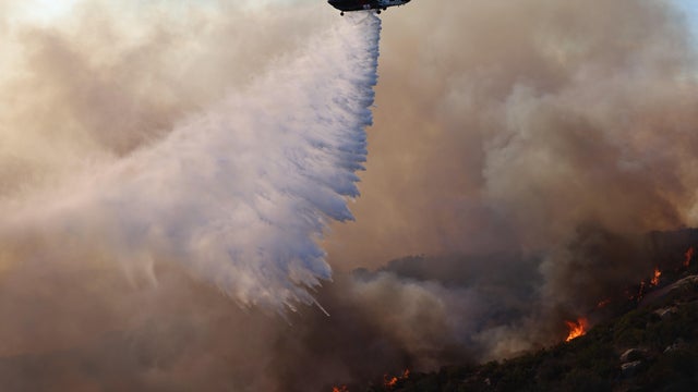 Franklin Fire Spreads Quickly 5 Miles North Of Downtown Malibu 
