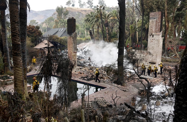 Franklin Fire Near Malibu Continues To Burn As Residents And Officials Assess The Damage 