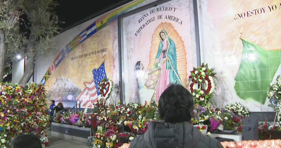 Our Lady of Guadalupe Day celebration kicks off in downtown LA - CBS ...
