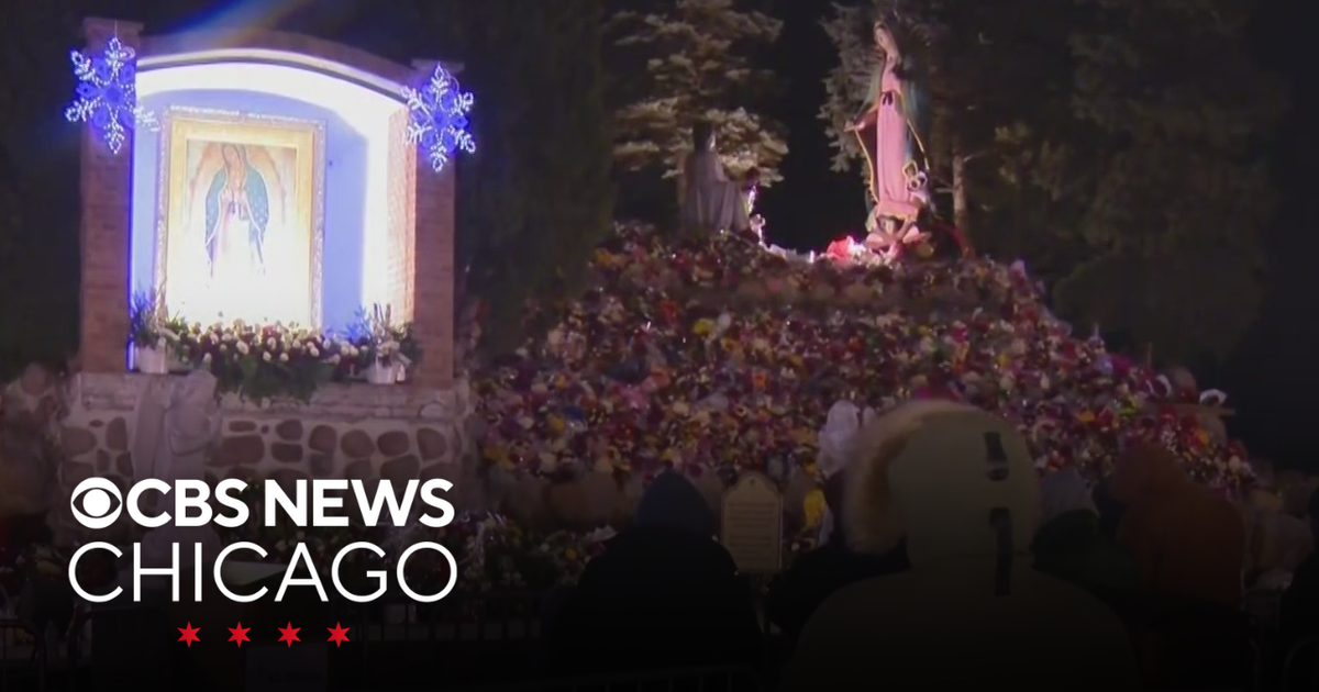 Hundreds brave the cold in celebration of Our Lady of Guadalupe - CBS ...