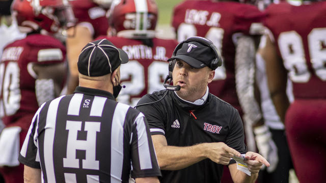 Coastal Carolina Troy Football 