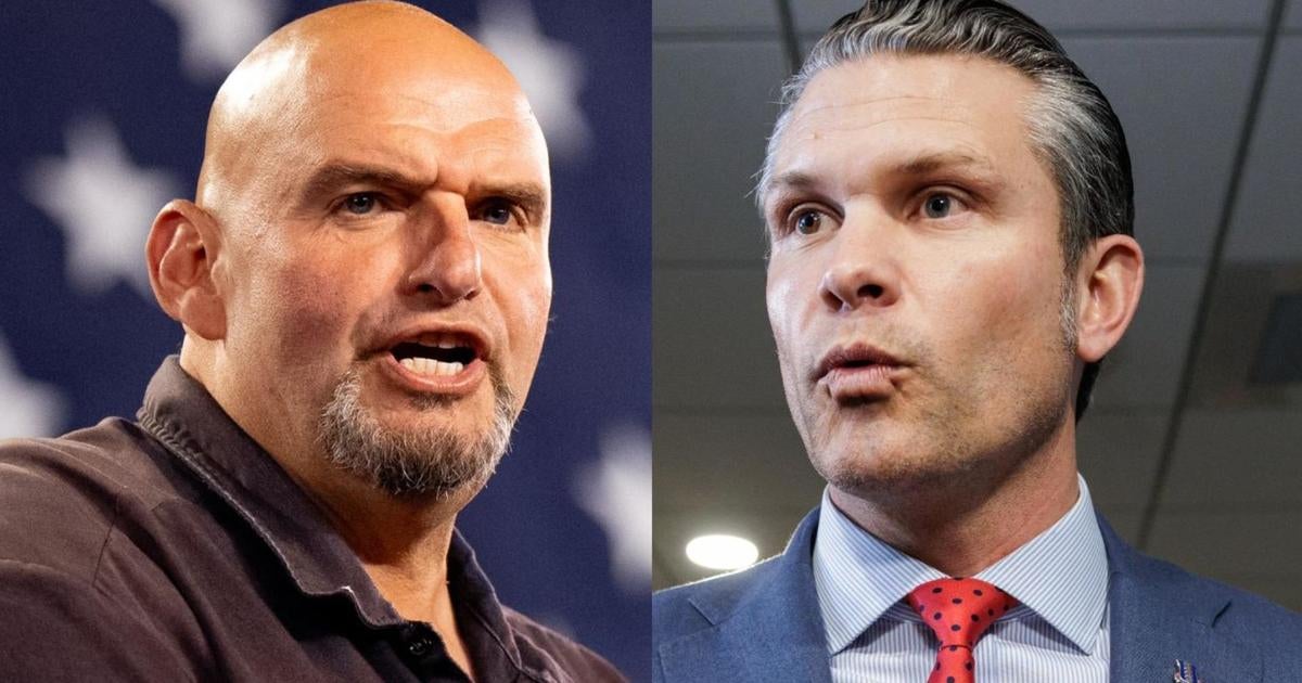 Fetterman meets with Pete Hegseth, the first Democrat to do so