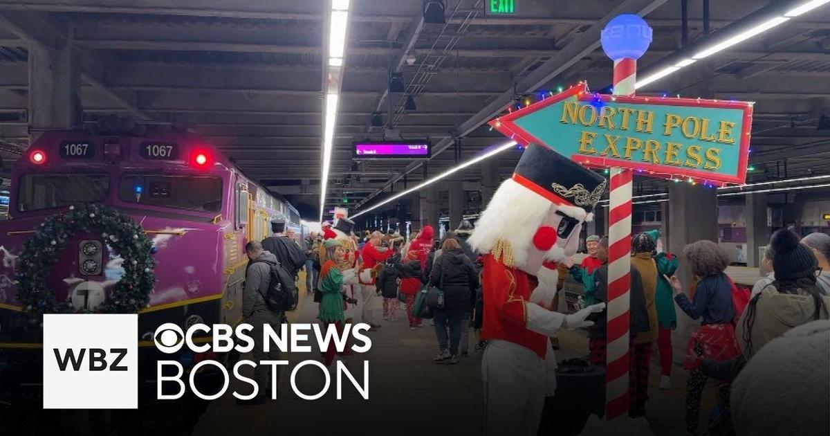 Polar Express makes a stop at Boston South Station for kids and families to enjoy