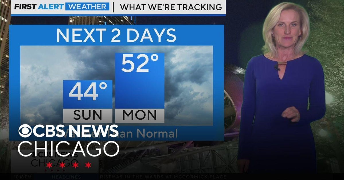 Warmer than normal the next couple days in Chicago - CBS Chicago
