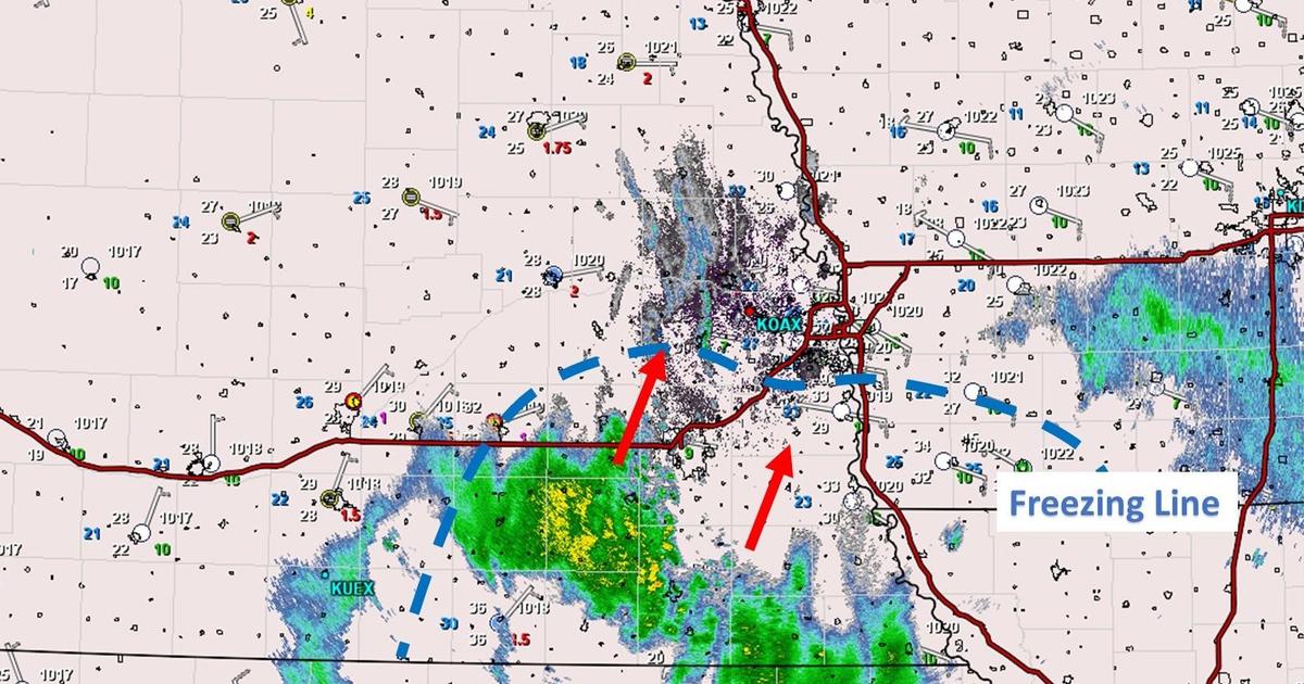 At least one death as major ice storm hits Iowa and eastern Nebraska