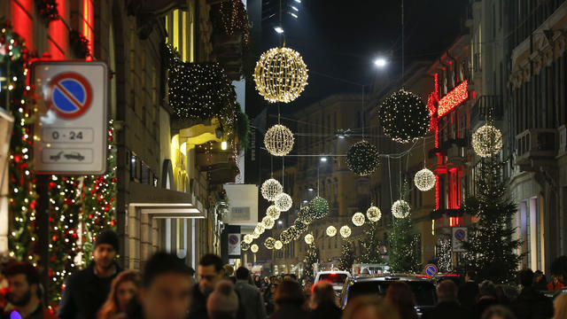 Italy Christmas Shopping 