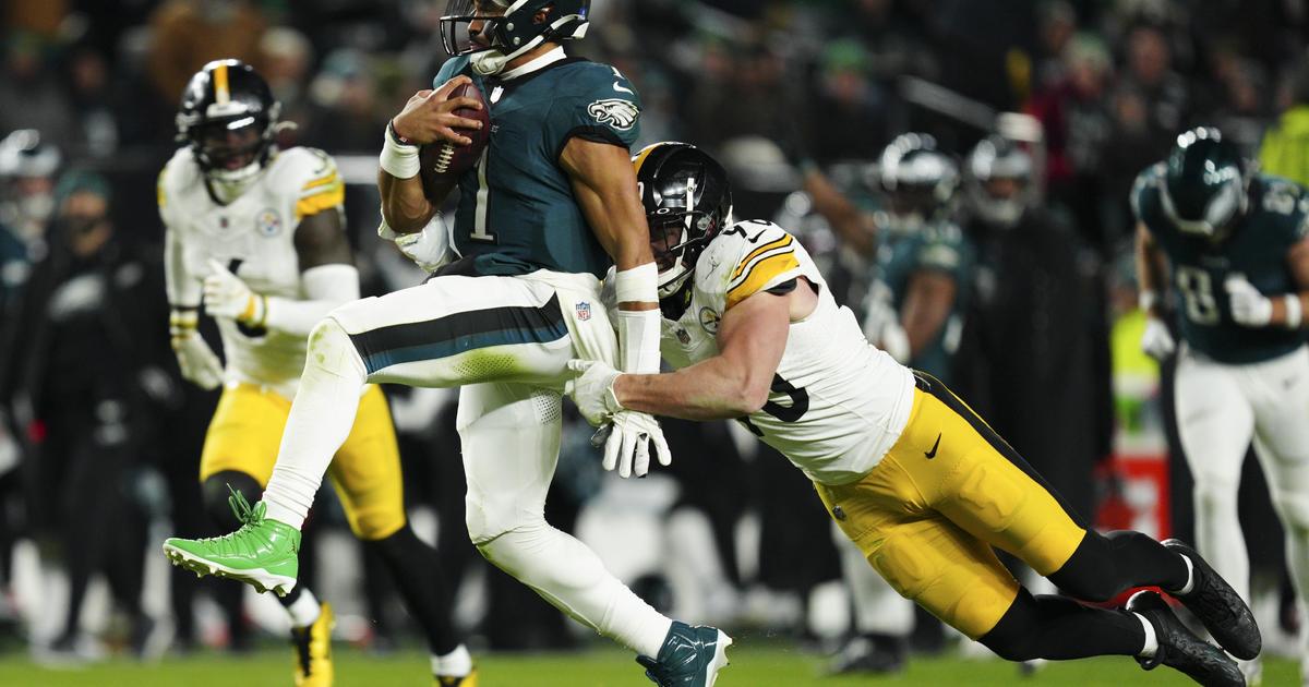 Jalen Hurts’ three-win total leads Philadelphia Eagles past Pittsburgh Steelers for 10th straight win