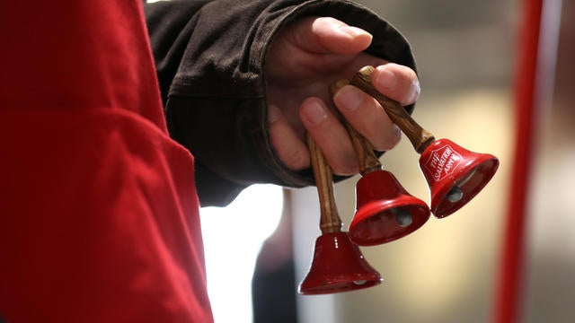 Salvation Army In San Francisco Launches Annual Red Kettle For Holiday Donations 