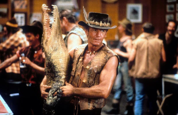 Paul Hogan In 'Crocodile Dundee' 