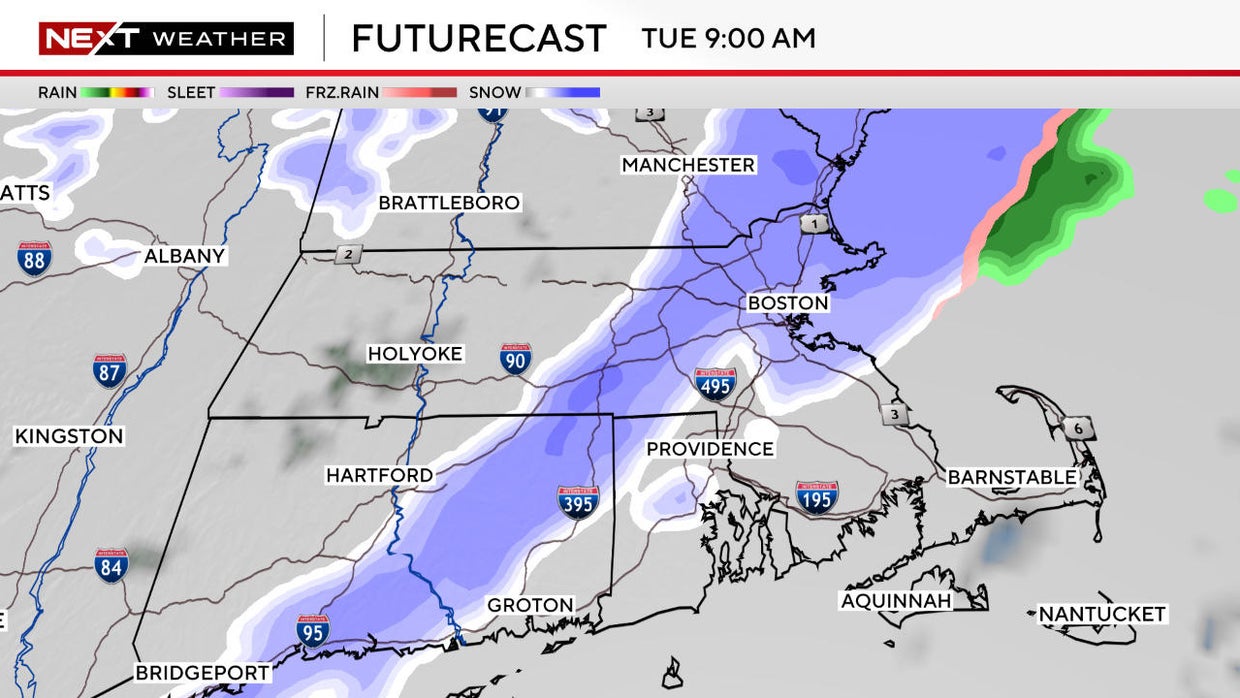 Maps show more snow in the forecast for a potential white Christmas in ...