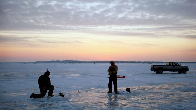 Minnesota Lake Boasts World's Biggest Ice Fishing Competition 