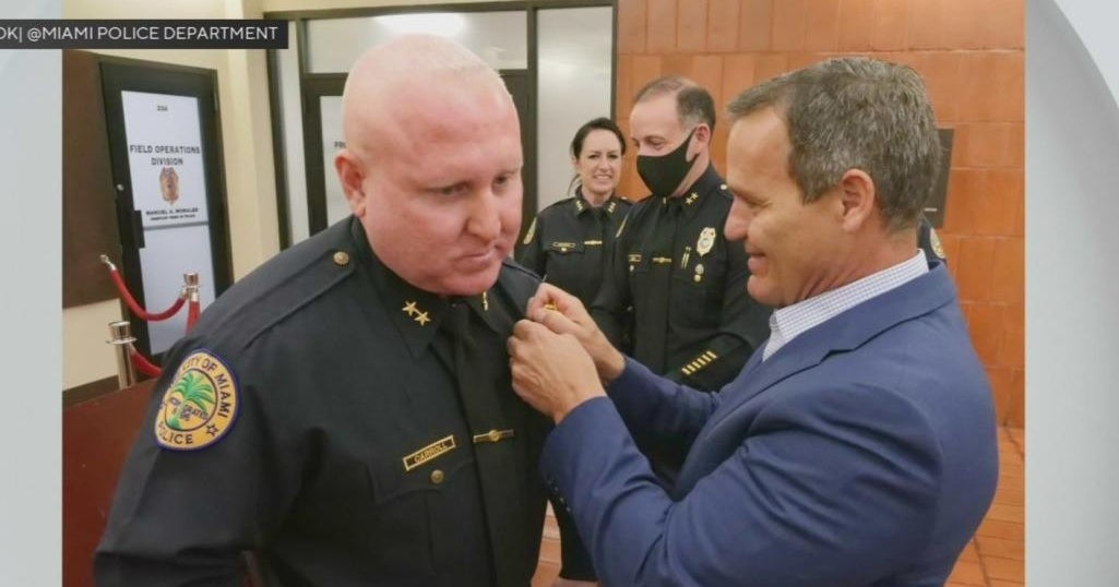 Miami Police lieutenant arrested for domestic violence - CBS Miami