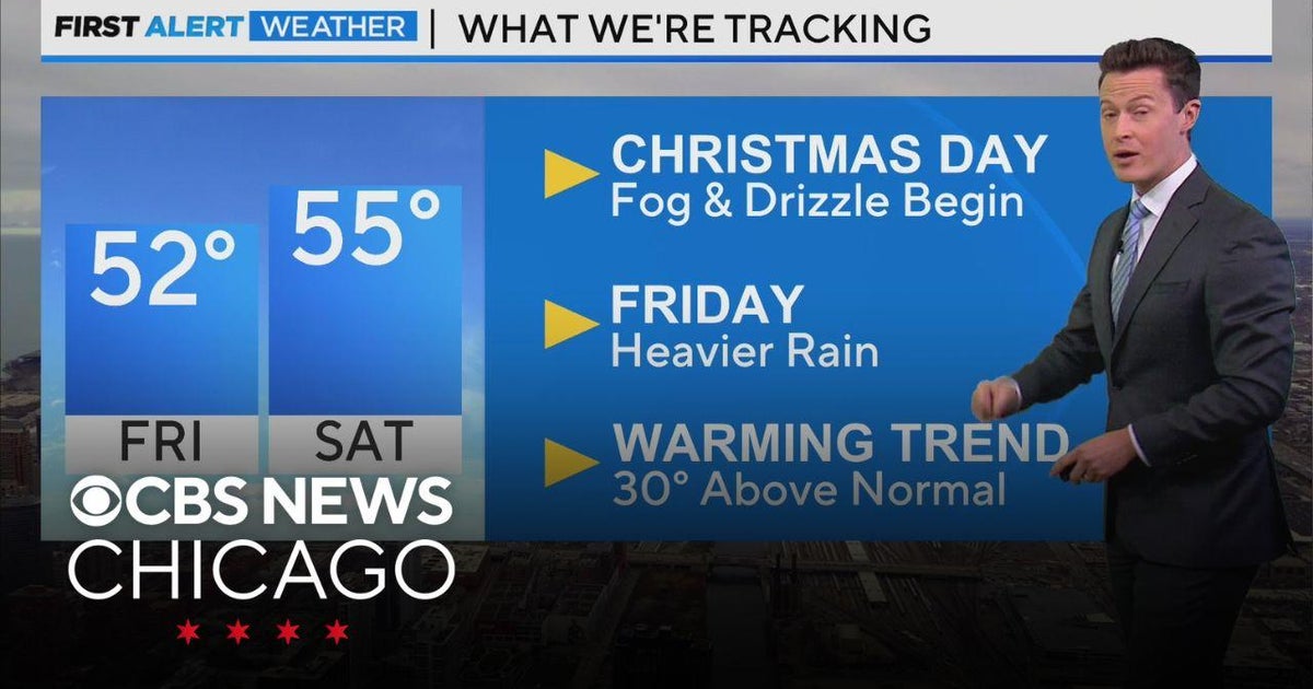 Fog and drizzle to begin Christmas Day in Chicago, heavier rain by ...