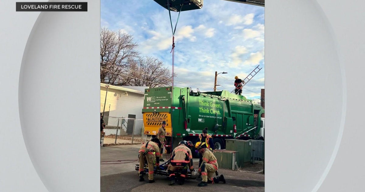 Rescuers in Loveland help person who got trapped in a garbage truck ...