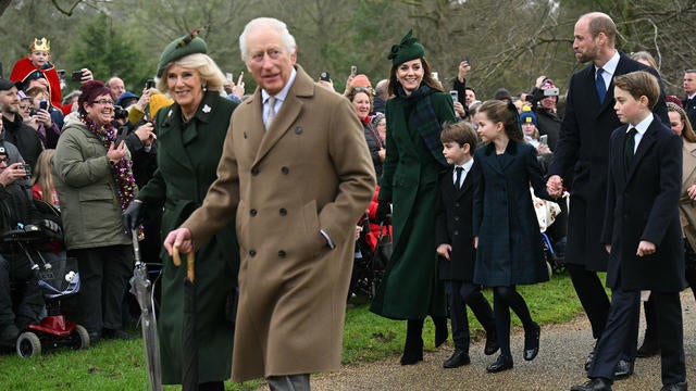 BRITAIN-ROYALS-CHRISTMAS 