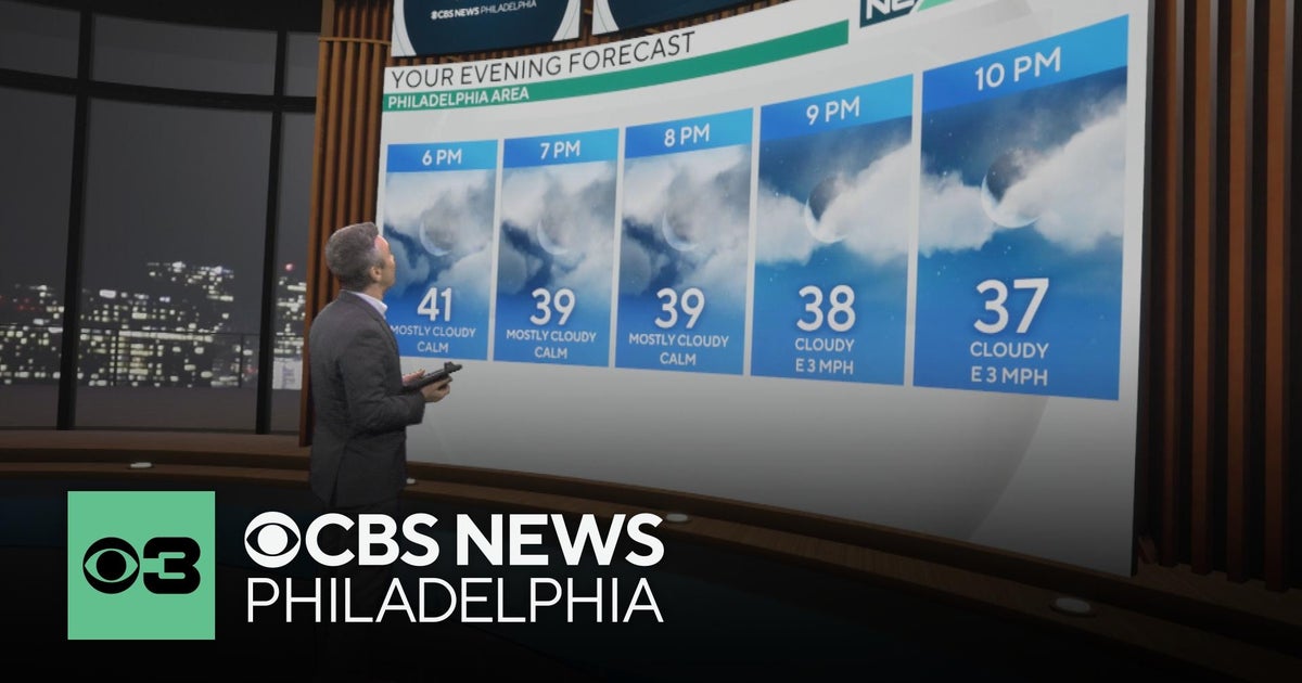 No weather related problems in the Philadelphia region Friday evening ...