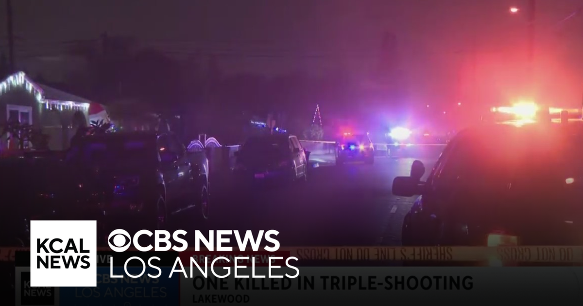 1 dead, 2 hospitalized after shooting in Lakewood - CBS Los Angeles