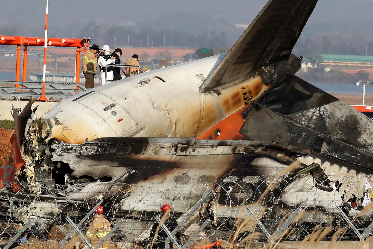 South Korea plane crash investigation underway, with Jeju Air jet's ...