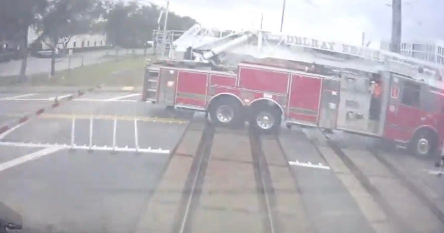 Delray Beach examines Brightline crash that injured 15, destroyed fire truck Delray Beach examines Brightline crash that injured 15, destroyed fire truck