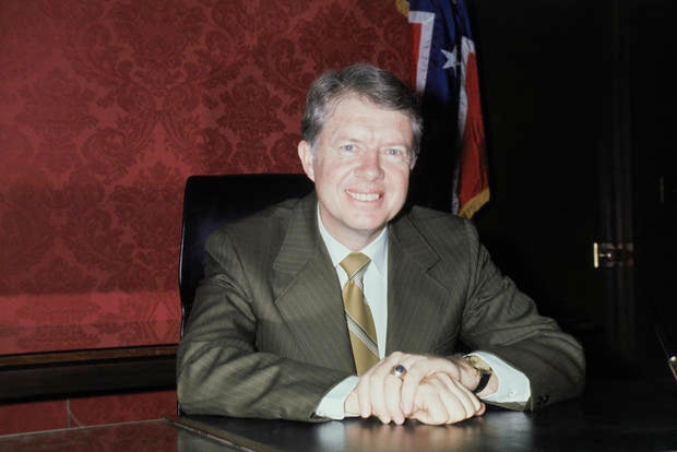 Portrait of Jimmy Carter as Governor of Georgia. 