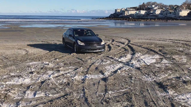 Nahant Beach car 