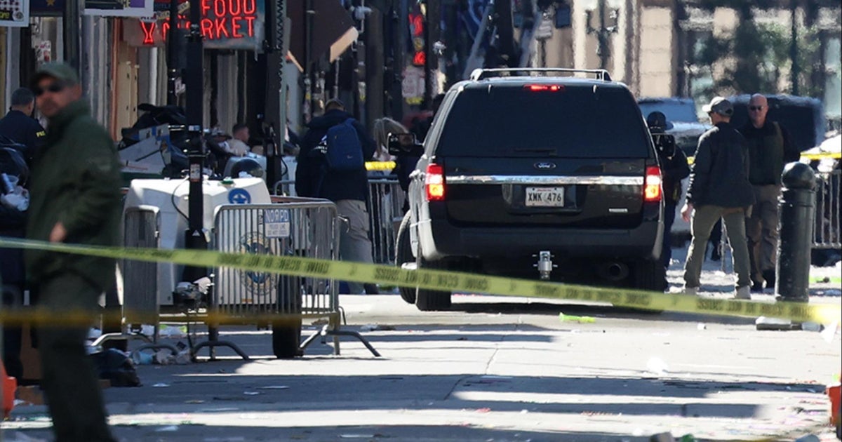 Death toll in New Orleans truck attack up to 15, law enforcement still at driver's Airbnb