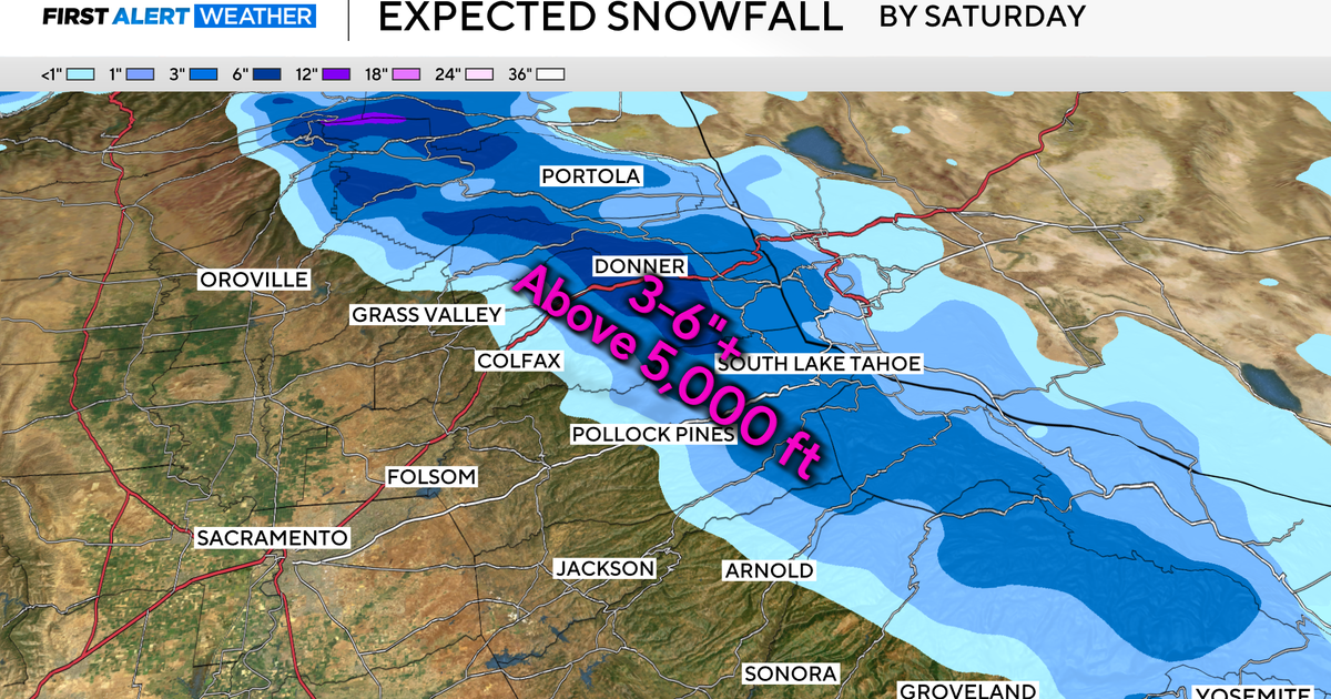 More rain, snow chances for Northern California expected by Friday after mild start to New Year
