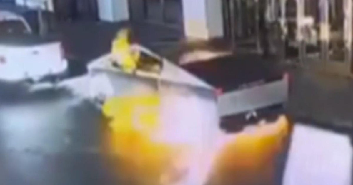 Tesla Cybertruck explodes outside Trump hotel in Las Vegas - CBS News