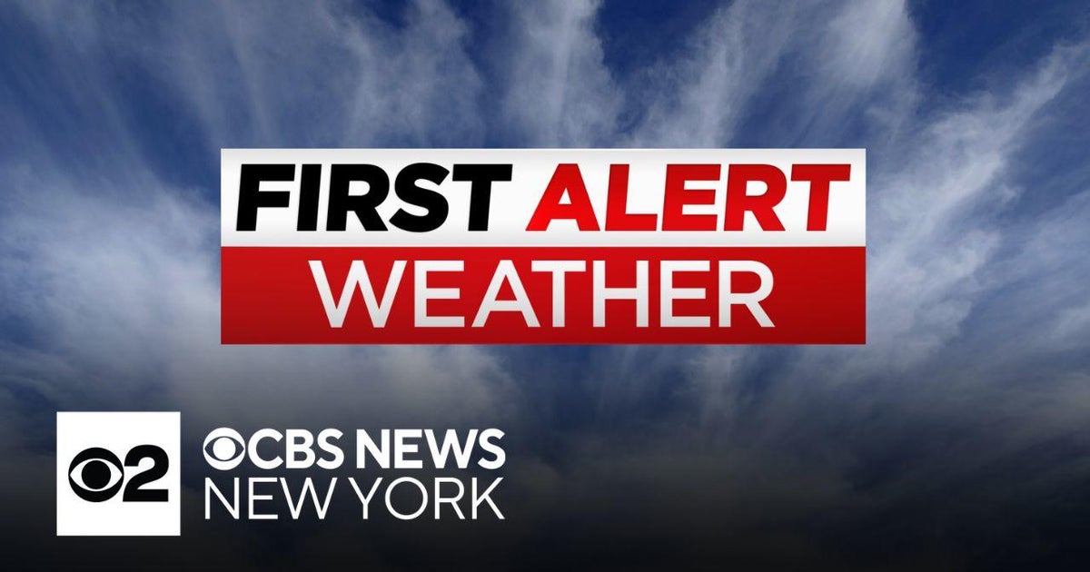 First Alert Weather: Cold and windy around NYC area - CBS New York