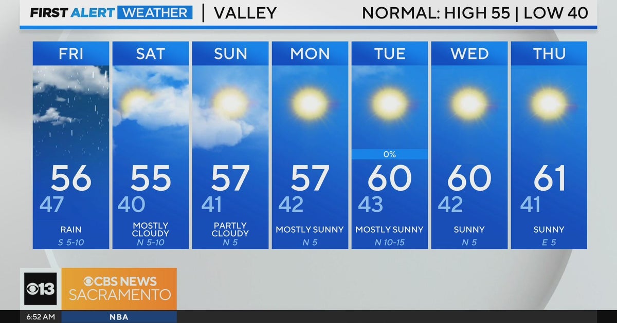 Friday morning weather forecast - Jan. 3, 2025