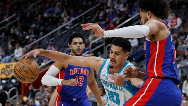 Hornets Pistons Basketball 