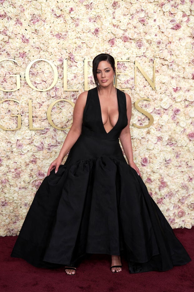 Ashley Graham's 82nd Annual Golden Globe Awards - Arrivals