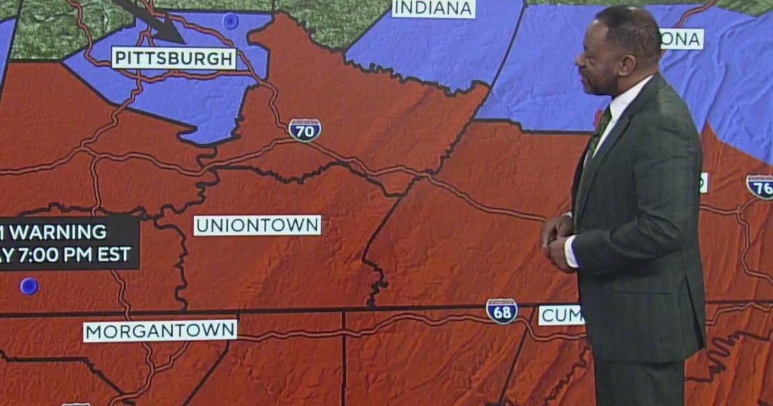 KDKA-TV Morning Forecast (1/6) - CBS Pittsburgh