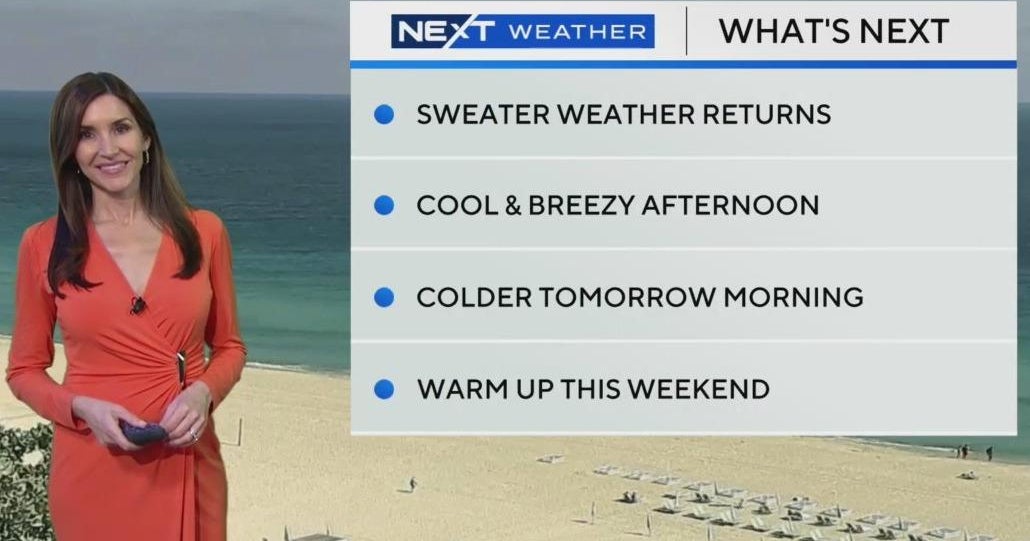 South Florida Weather for Tuesday 1//7/2025 12PM CBS Miami