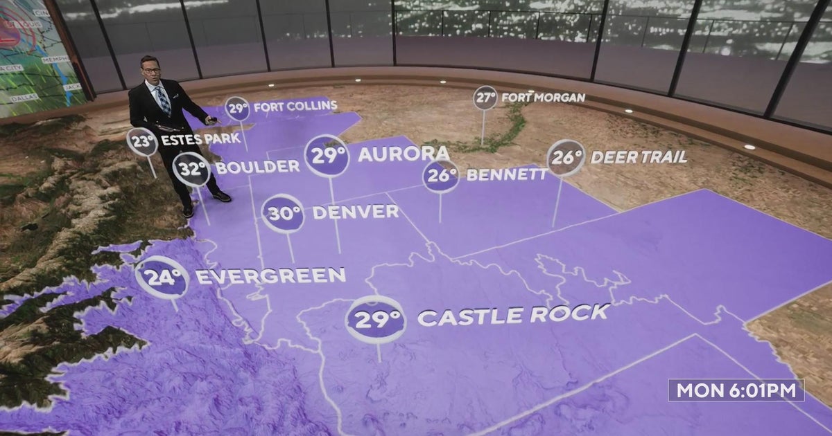 Winter Weather Advisory for Denver and the entire I-25 corridor - CBS ...