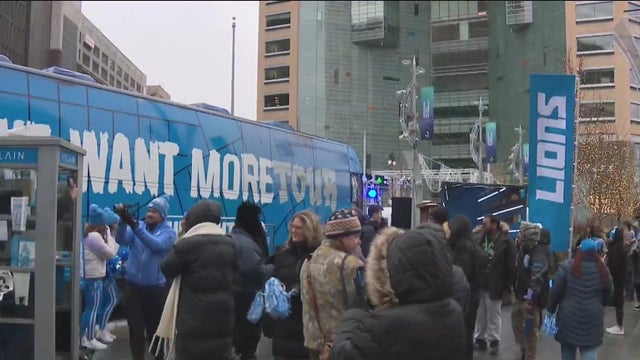 Detroit Lions fans revel in historic win