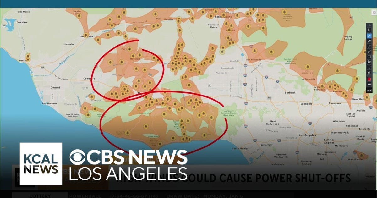 A look at potential expansive power shutoffs due to forecasted extreme ...