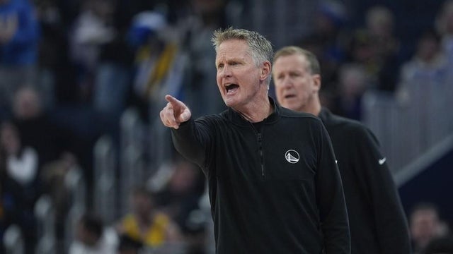 Golden State Warriors head coach Steve Kerr