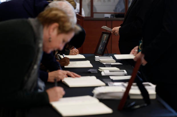 Former President Jimmy Carter Lies In State At The U.S. Capitol Building 